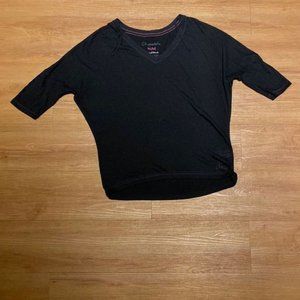 Women's Casual Black Top
